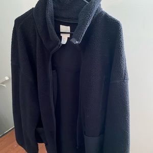 H&M Oversized Black Jacket